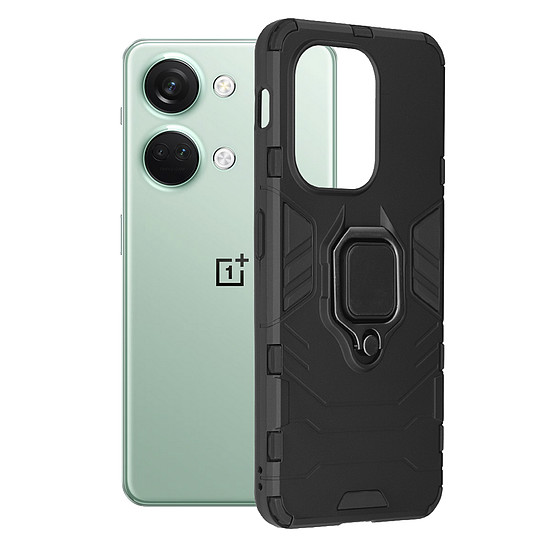 Techsuit - Szilikon pajzs - OnePlus Nord 3 - Fekete