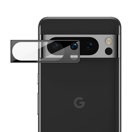 Techsuit - teljes kameraüveg - Google Pixel 8 Pro - fekete