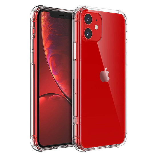 Techsuit - Ütésálló átlátszó szilikon - iPhone 11 - átlátszó