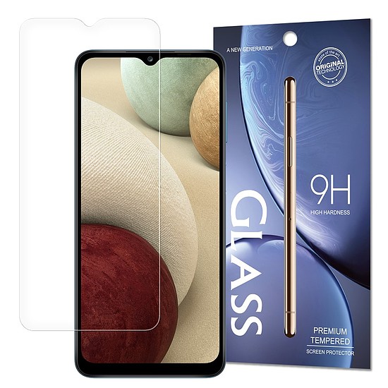 Tempered Glass 9H képernyővédő fólia Samsung Galaxy A12 / Galaxy M12 készülékhez (csomagolás - boríték)