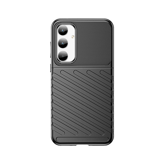 Thunder Case páncélozott tok Samsung Galaxy A35-höz - fekete