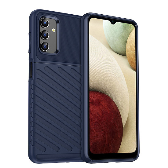 Thunder Case rugalmas páncélozott tok Samsung Galaxy A13 5G kék készülékhez