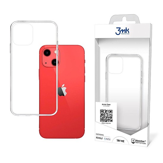 Tok iPhone 13-hoz a 3mk Armor Case sorozatból - átlátszó