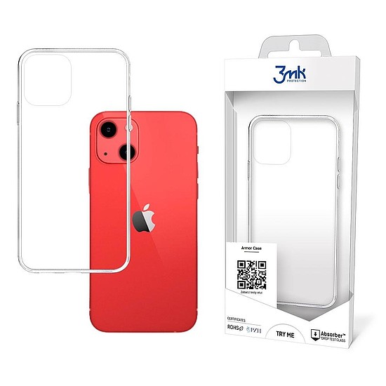 Tok iPhone 13 mini telefonhoz a 3mk Armor Case sorozatból - átlátszó