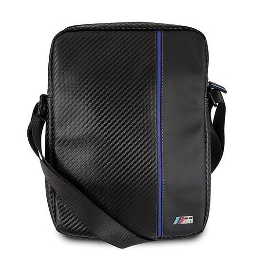 Torba BMW BMTB8CAPNBK Tablet 8" czarny/fekete Carbon / Blue Stripe