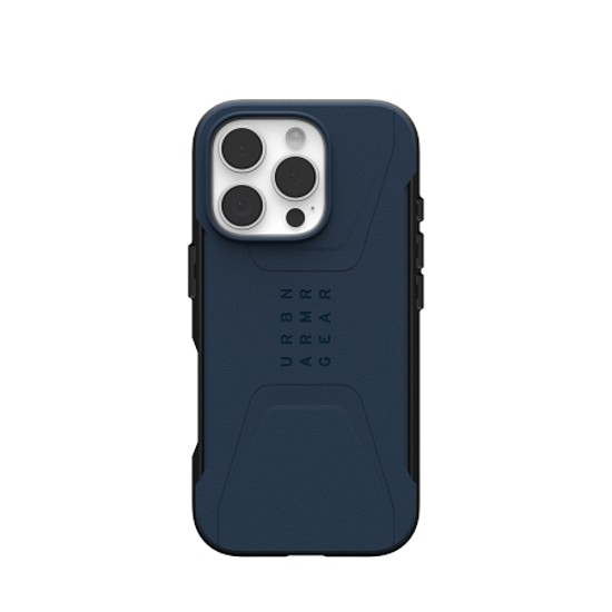 UAG Civilian Magsafe iPhone 16 Pro tok - kék