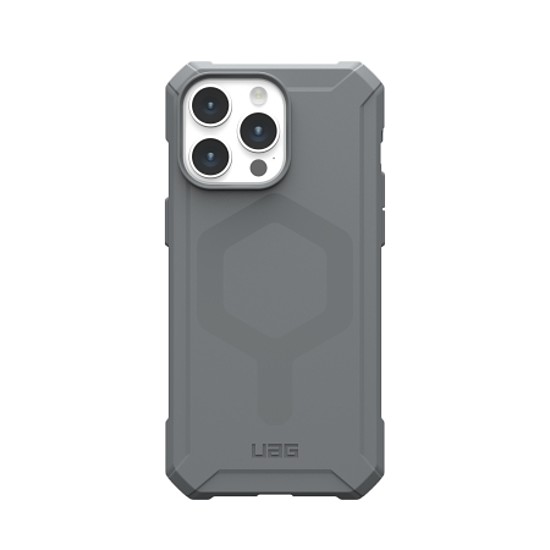 UAG Essential Armor Magsafe - védőtok iPhone 15 Pro Max készülékhez (ezüst)