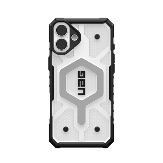 UAG Pathfinder Clear Magsafe iPhone 16 Plus tok - fehér