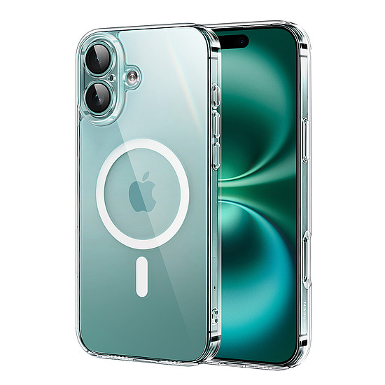 Ugreen Classy átlátszó mágneses iPhone 16 tok - átlátszó