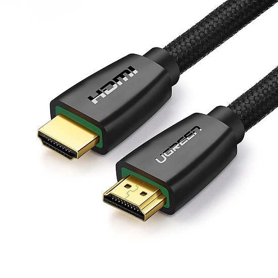 UGREEN HDMI - HDMI kábel, 4K 1,5m, fekete (40409)