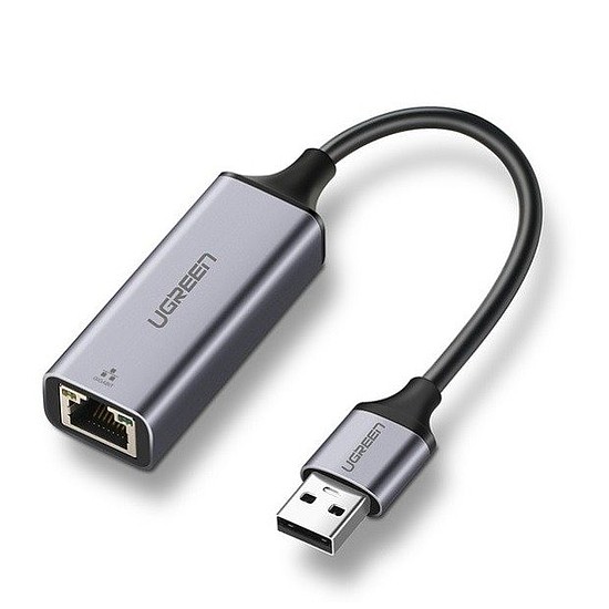 UGREEN Külső Gigabit Ethernet USB 3.0 adapter, szürke (50922B)