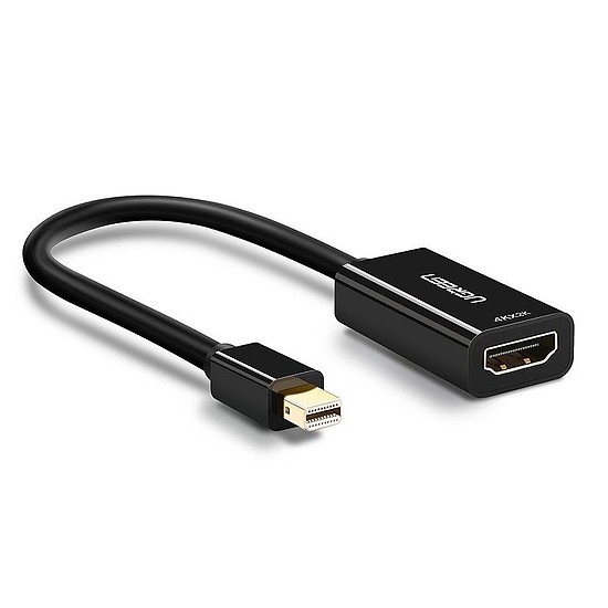 UGREEN mini DisplayPort - 4K HDMI adapter fekete (40360)