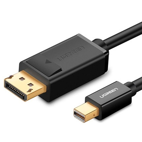 UGREEN mini DisplayPort - DisplayPort kábel 4K, 1,5m fekete (10477)