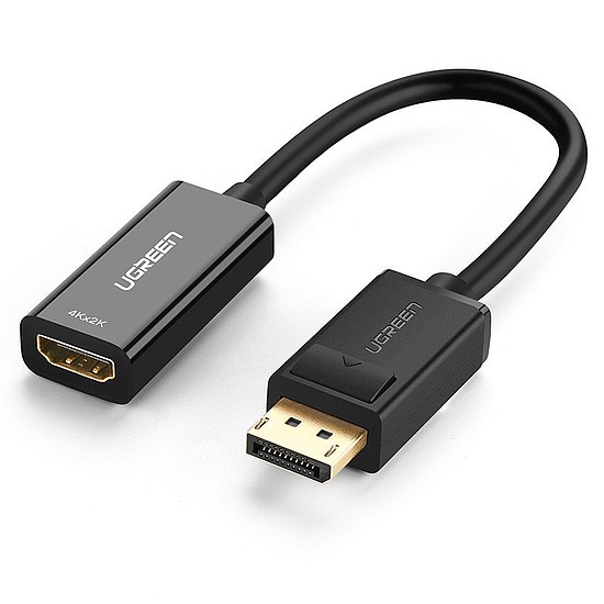 UGREEN MM137 DisplayPort - HDMI adapter, FullHD, fekete (40362)