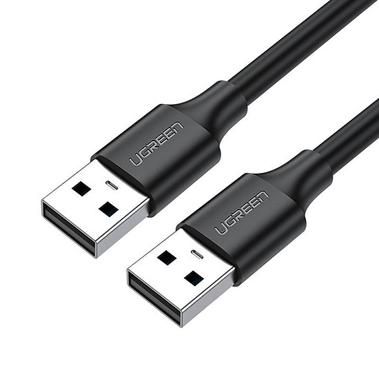 UGREEN US102 USB 2.0 MM kábel, 1 m, fekete (10309)