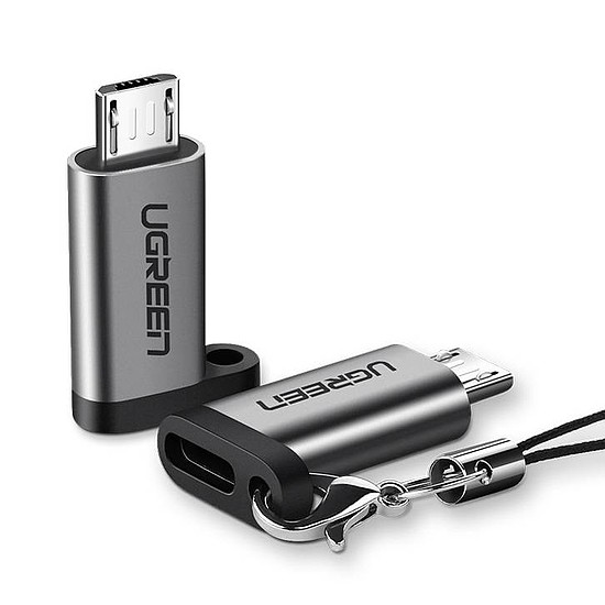 UGREEN US133 OTG - micro USB adapter, fekete (50590)