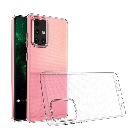 Ultra Clear 0.5mm Case Gel TPU Cover Samsung Galaxy A72 4G átlátszó