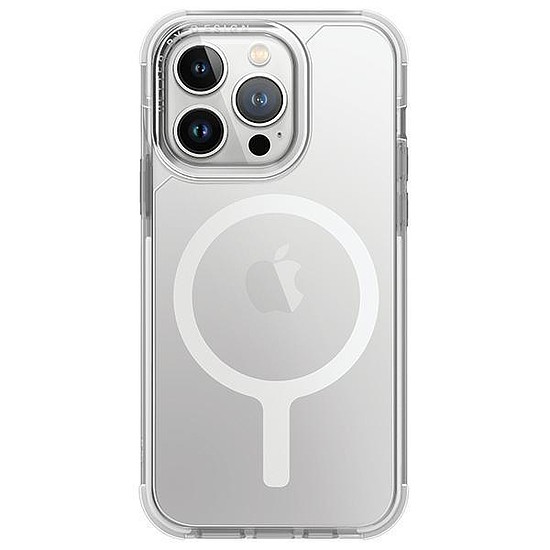 Uniq Combat iPhone 15 Pro 6.1" tok Magclick Töltő fehér/blanc fehér