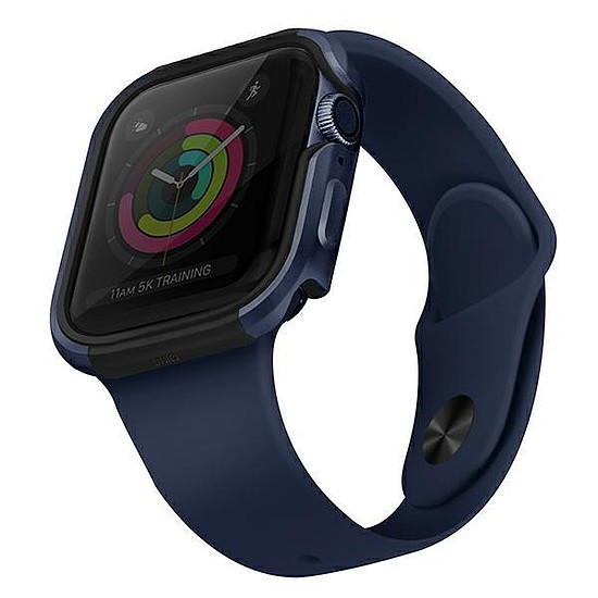 UNIQ tok Valencia Apple Watch Series 4/5/6/SE 40mm. kék/atlanti kék