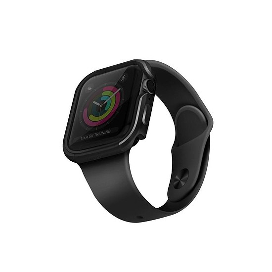 UNIQ tok Valencia Apple Watch Series 4/5/6/SE 40mm. szürke/fegyverszürke