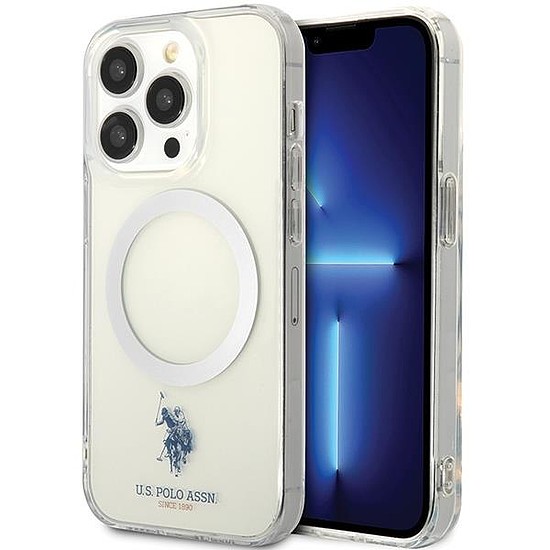 US Polo USHMP15LUCIT iPhone 15 Pro 6.1" átlátszó MagSafe Collection