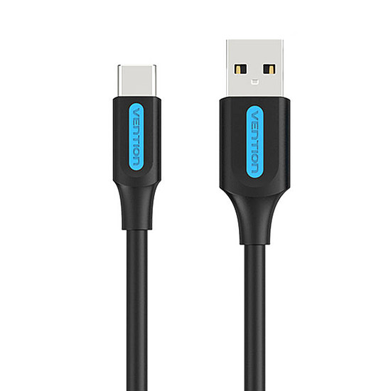 USB 2.0 A - USB-C 3A kábel Vention COKBI 3m fekete