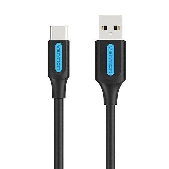 USB 2.0 A - USB-C 3A kábelVention COKBH 2m fekete