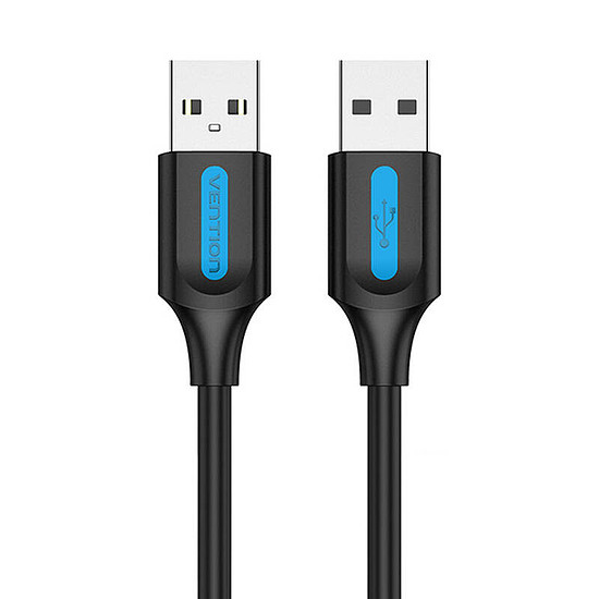 USB 2.0 kábel Vention COJBC 0,25m fekete PVC