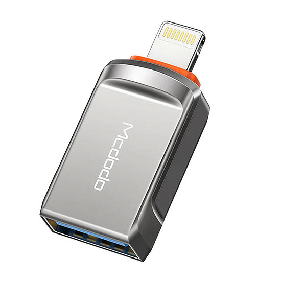 USB 3.0 adapter a Lightning Mcdodo OT-8600-hoz, fekete (OT-8600)