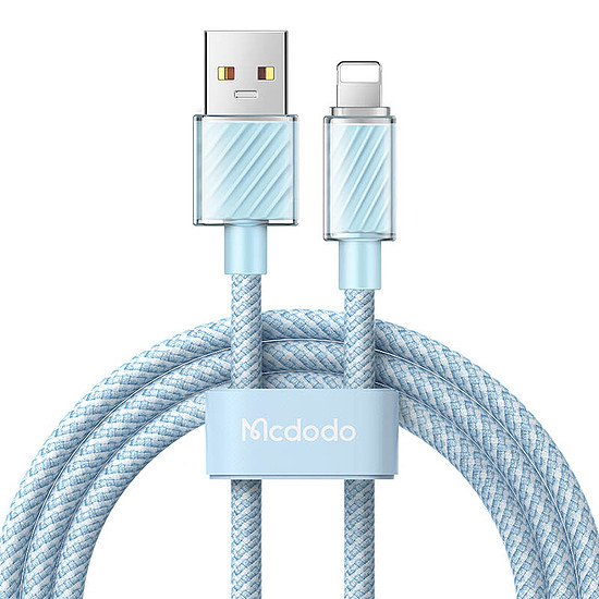 USB-A kábel a Lightning Mcdodo CA-3641-hez, 1,2 m kék