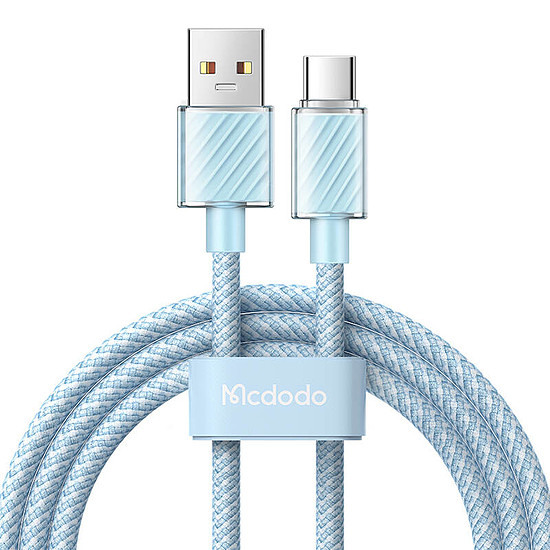 USB-A kábel a Lightning Mcdodo CA-3651-hez, 1,2 m kék