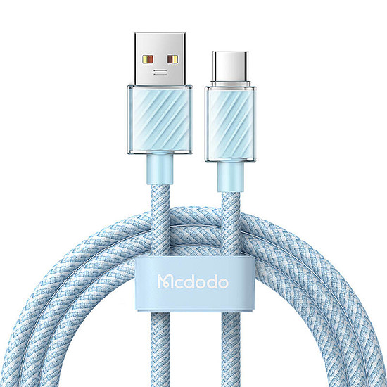 USB-A - USB-C kábel Mcdodo CA-3654, 100 W, 2 m kék