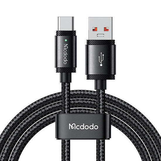 USB-A - USB-C kábel Mcdodo CA-4730, 120 W, 1,5 m fekete