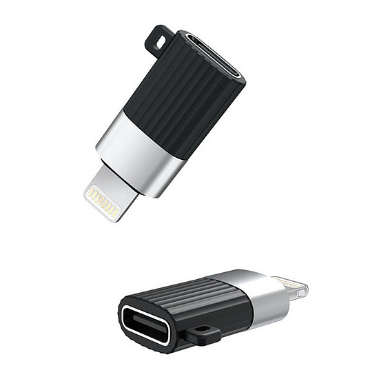 USB-C adapter Lightning XO NB149-D-hez, fekete (045794)