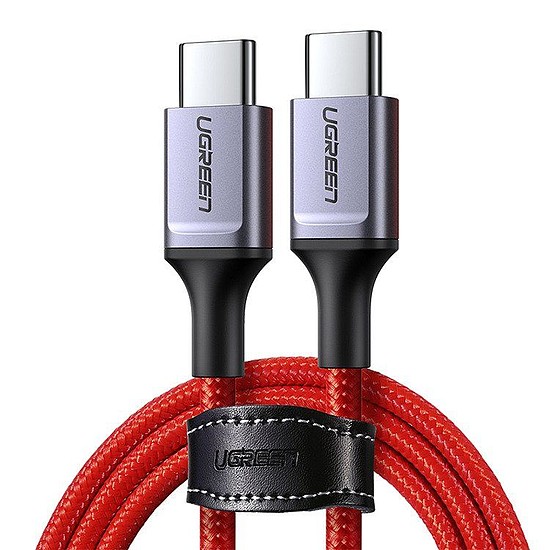 USB-C to USB-C cable UGREEN 2.0 1m, red (60186)