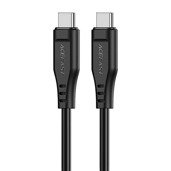 USB-C - USB-C C3-03 Acefast 1,2 m, fekete (C3-03 black)