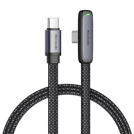 USB-C-USB-C kábel Mcdodo CA-3361, 65 W, 1,8 m fekete