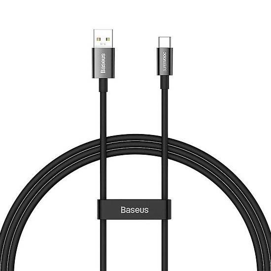 USB kábel a USB-C Baseus Superior sorozathoz, 65 W, PD, 1m, fekete (CAYS000901)