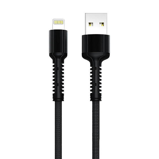 USB LDNIO LS63 Lightning kábel, hossza: 1m (LS63 lightning)