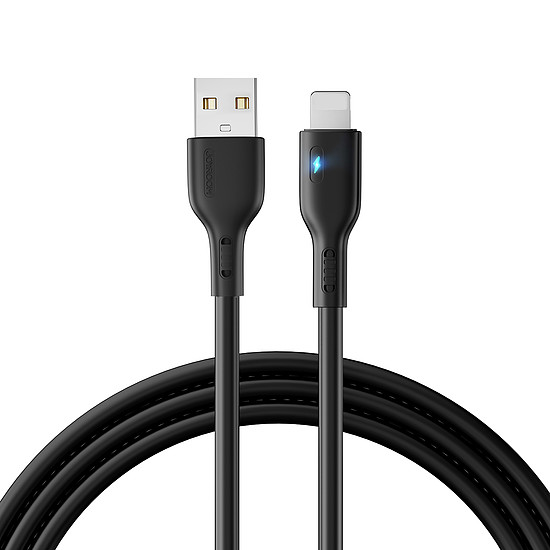 USB - Lightning 2.4A 2m kábel Joyroom S-UL012A13 - fekete