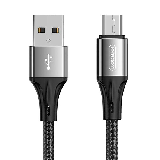 USB-Micro USB kábel Joyroom S-1530N1 3A, 1,5 m fekete (S-1530N1 1.5m MB)