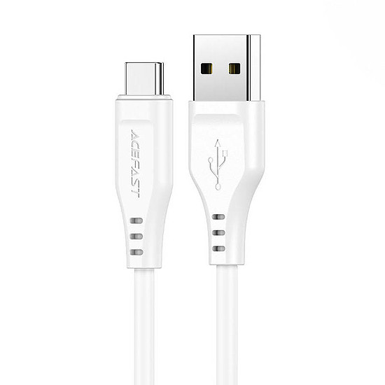 USB-USB-C Acefast C3-04 kábel, 1,2 m, fehér (C3-04 white)