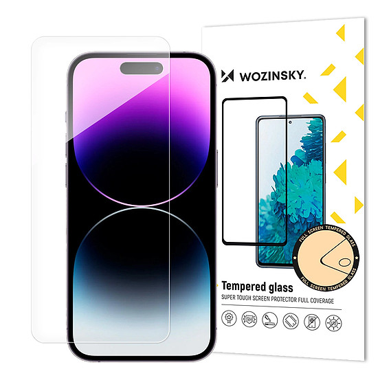 Wozinsky 9H flexibilis nanoüveg hibrid üveg iPhone 16 Pro számára, rugalmas