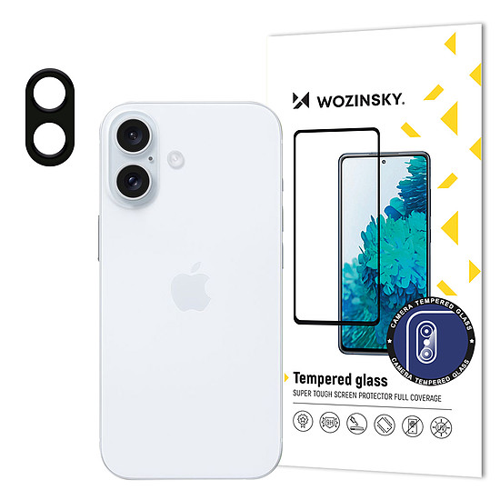 Wozinsky Full Camera Glass 9H edzett üveg iPhone 16 kamerához