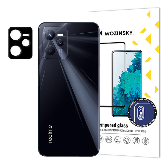 Wozinsky Full Camera Glass 9H Full Camera Edered Glass for Realme C35