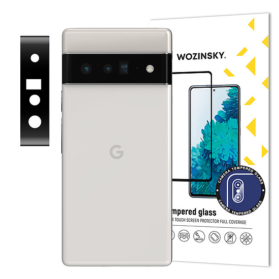 Wozinsky Full Camera Glass üveg edzett üveg Google Pixel 6 Pro telefonhoz 9H kamera