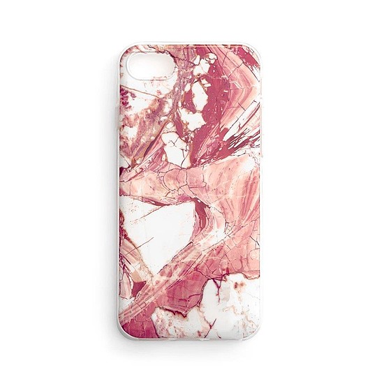 Wozinsky Marble TPU takaró zselés márvány Samsung Galaxy A73 pinkhez