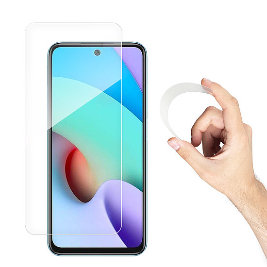 Wozinsky Nano Flexi hibrid rugalmas üvegfólia Xiaomi Redmi 10 edzett üveg