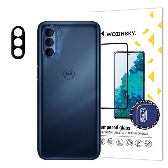 Wozinsky teljes kameraüveg 9H teljes kamera edzett üveg Motorola Moto G41-hez