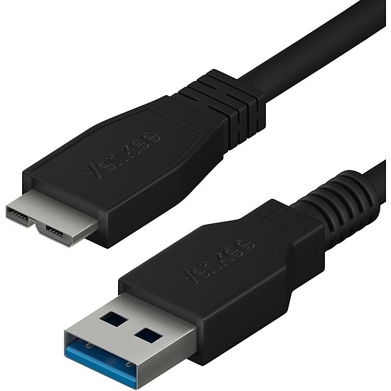 YENKEE YCU 011 BK USB A 3.0/Micro B 1,5m kábel